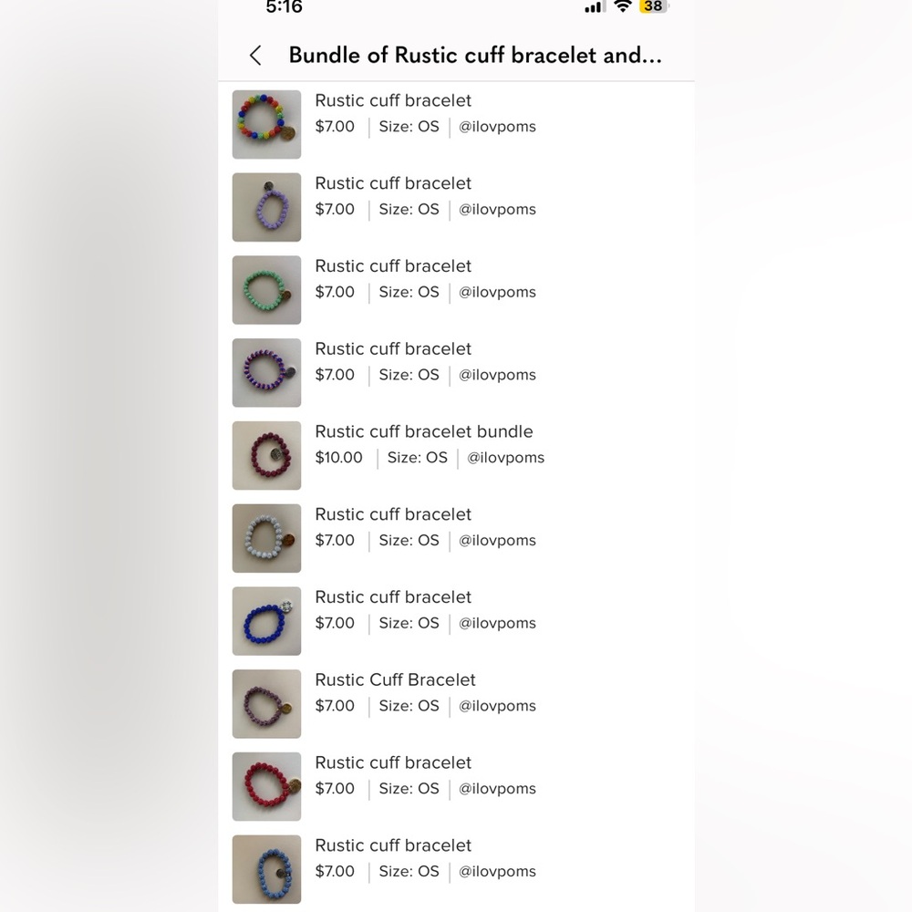 COPY - Rustic cuff bracelet